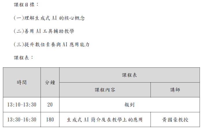 B5-1 生成式AI教育應用工作坊研習圖片